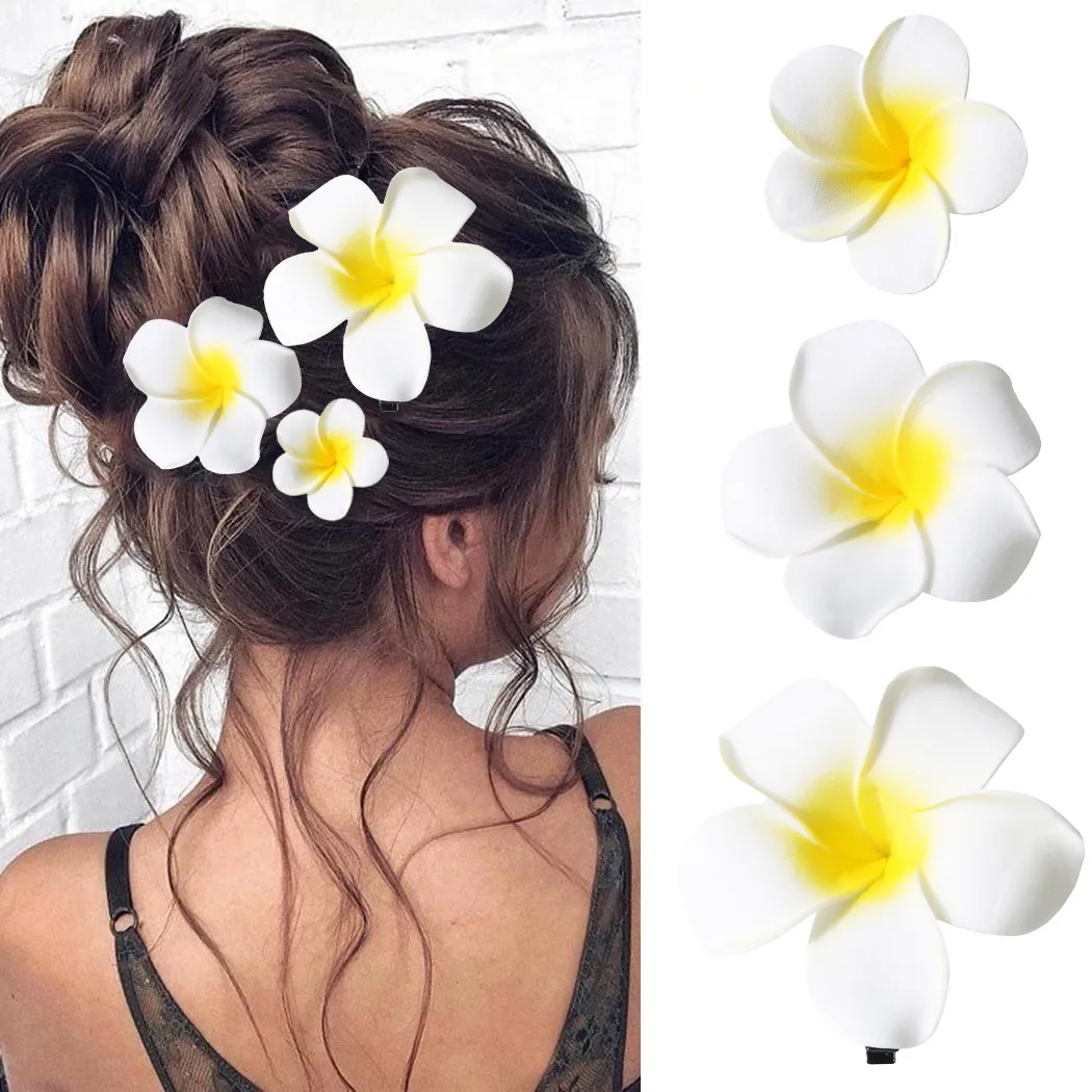 Simple Simulation Egg Flower All-Match Side Clip Hairpin