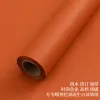Mu Ran Fenghua Paper Roll [Morandi Caramel Retro Orange] 53CM * 8Y