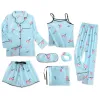 Blue Cherry 7-Piece Set