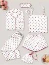 Pink Heart -7 Piece Set
