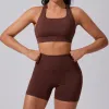Chocolate/Chocolate Shorts Bra