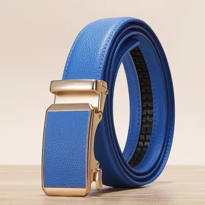 Unisex Fashion Cartoon Automatic Buckle Belt