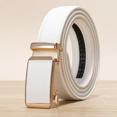 Unisex Fashion Cartoon Automatic Buckle Belt