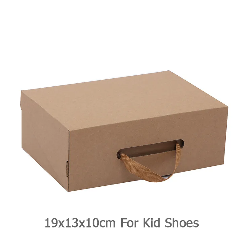 Custom Solid Color Logo Flip Cover Paper Shoe Box