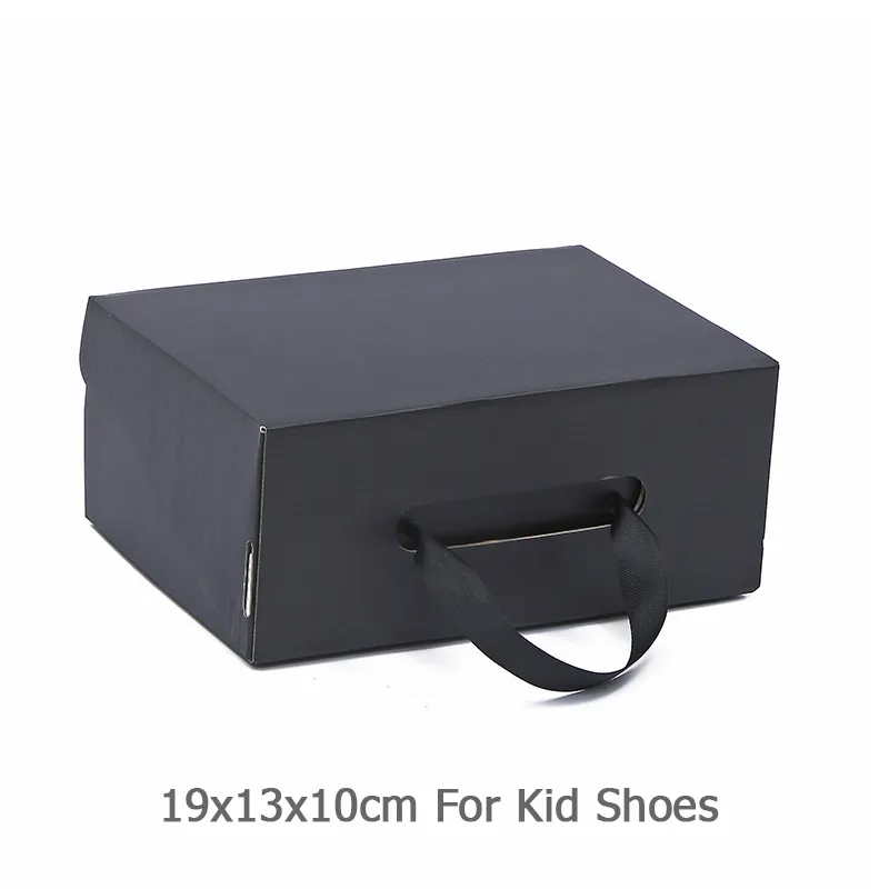 Custom Solid Color Logo Flip Cover Paper Shoe Box