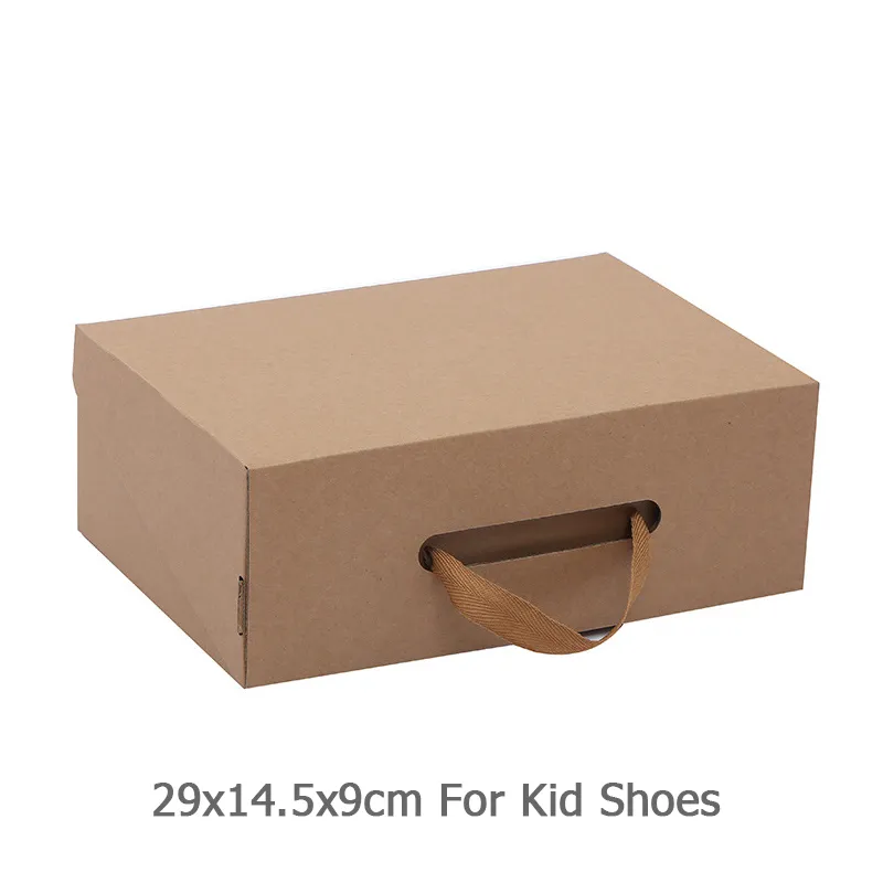 Custom Solid Color Logo Flip Cover Paper Shoe Box