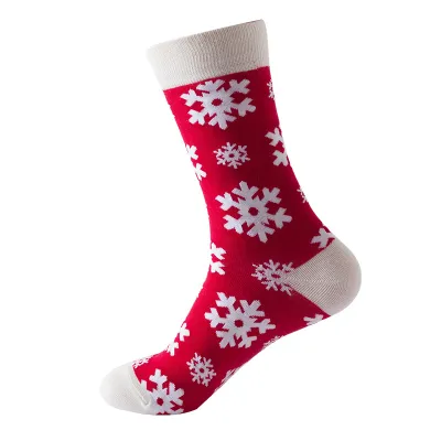 Creative Trendy Christmas Stocking Socks Unisex Cotton