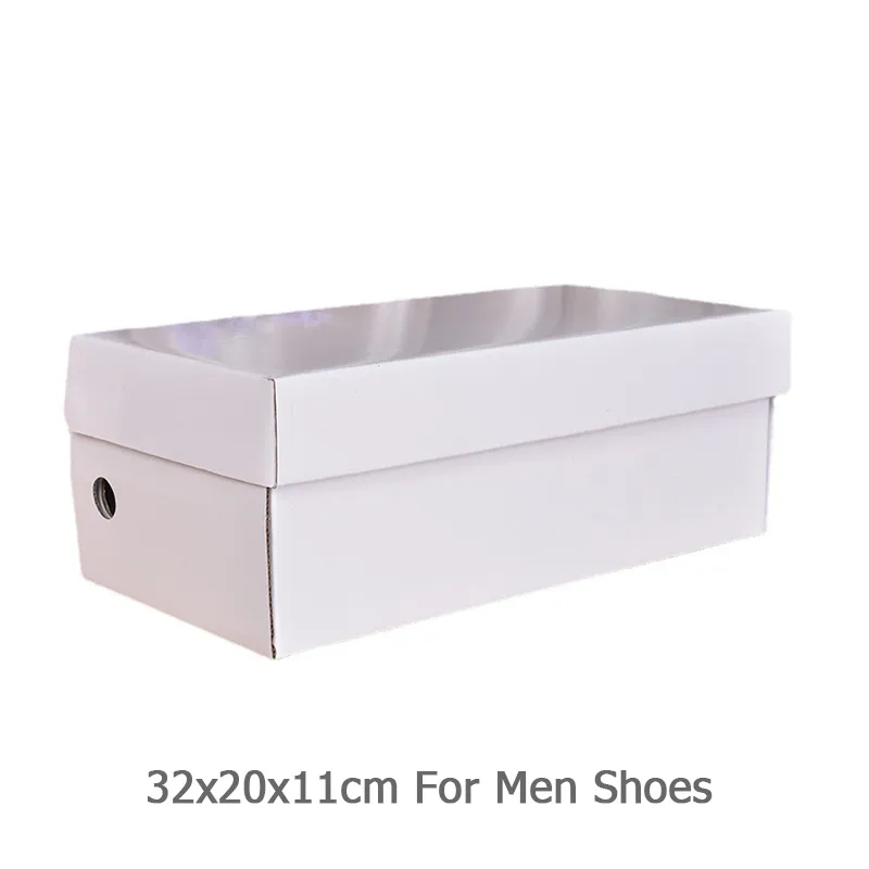 Custom Solid Color Logo Flip Paper Shoe Box