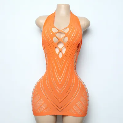 Women Sexy Mesh Perspective Hollow-Out Bra Set