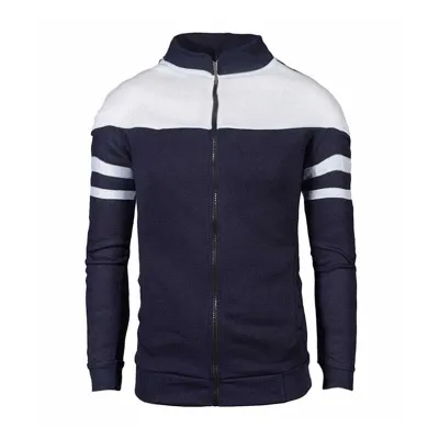 Abrigo Hombre Casual Deportivo Primavera Otoño Tallas Grandes Manga Larga Ajustado Combinación de Colores