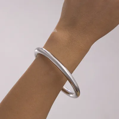 Women Geometric Arc Exaggerated Open Bracelet