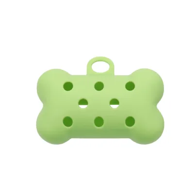 Silicone Pet Poop Bag Dispenser Continuous Roll Cat Litter Bags