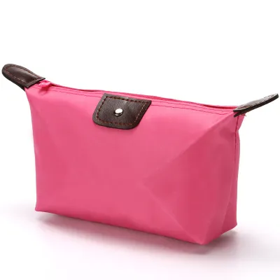 Women Dumpling Shaped Candy Color Cosmetic Storage Bag