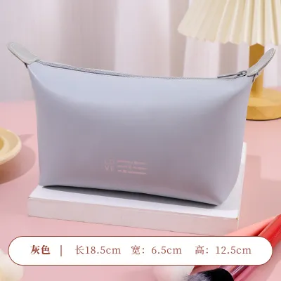 Travel Fashion Dumpling PU Leather Makeup Bag Handbag Style