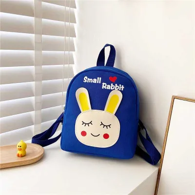 Kids Unisex Cute Cartoon Canvas School Backpacks Small Soft