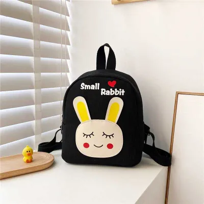 Kids Unisex Cute Cartoon Canvas School Backpacks Small Soft