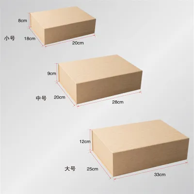 Simple Solid Color Magnetic Flip Folding Shoes Packaging Shoe Box
