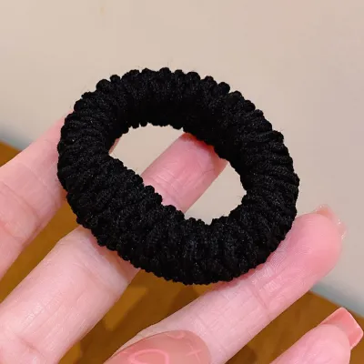 Autumn Winter Thick High Elastic Towel Ring Seamless Hair Rope Band