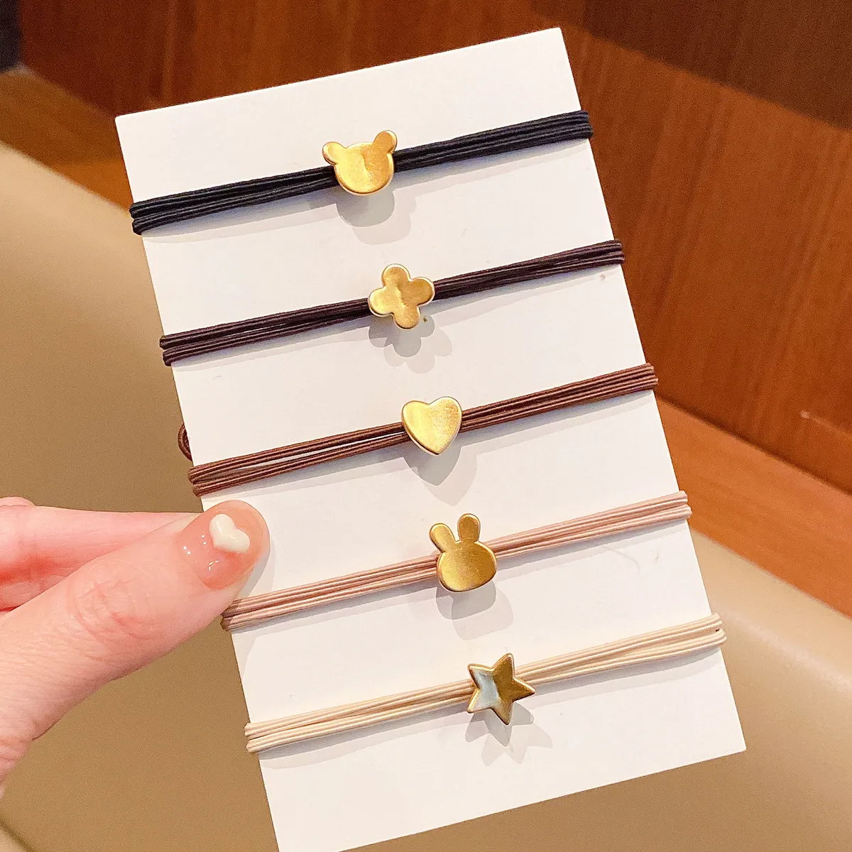 Simple Elegant High Elastic Ponytail Hair Rope Rubber Band Women Hair Accessories