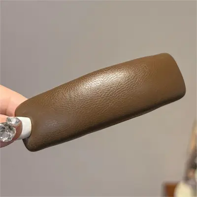 Women Fashion Retro Houndstooth Cloth Hairpin