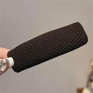 Women Winter Elegant Houndstooth Hair Clip