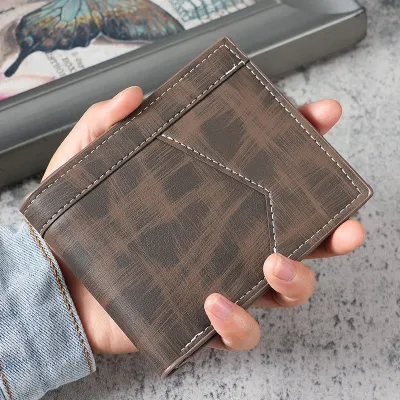 Vintage Business Men Multi Card PU Wallet
