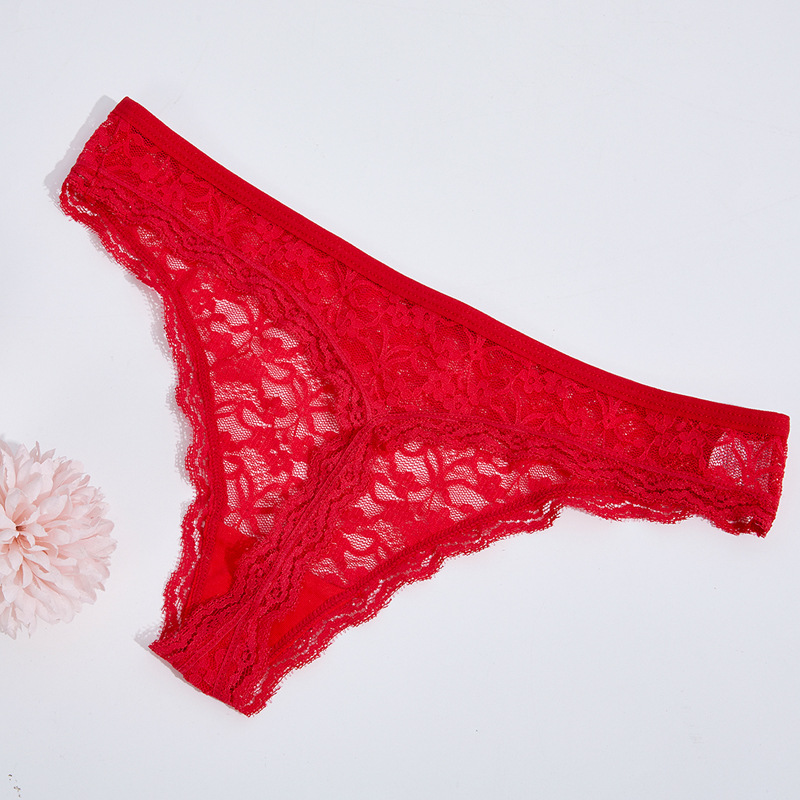 【COLOR iN ID】Lace string pants Ladies Silk Panties And Brawls Pure Cotton And Interesting