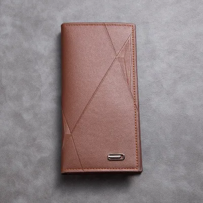 Business Retro Men Large Capacity Multi-Card PU Bifold Wallet