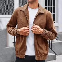 Men Fashion Casual Basic Letter Pattern Round Neck Plus Size Long Sleeve T-Shirt