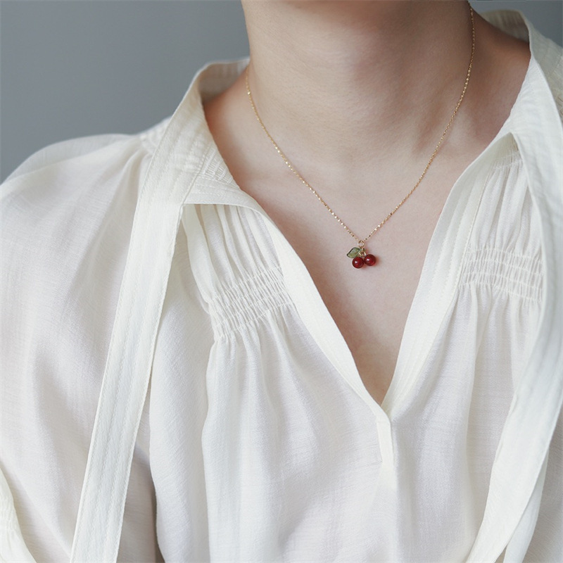 【Hei】high-quality cherry necklace★送料無料★2色 il_340x270.4716580785_daqn.jpg