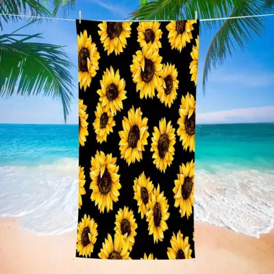 Evil Eye Graphic Printed Beach Towel for Women