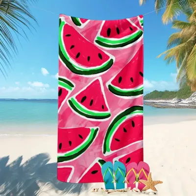 Evil Eye Graphic Printed Beach Towel for Women