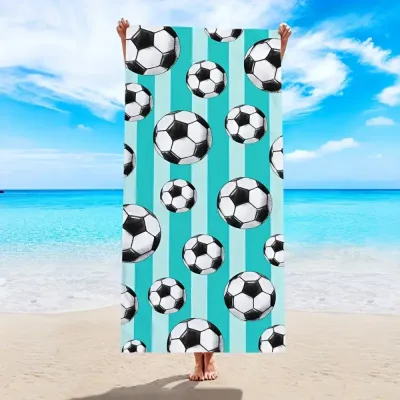 Evil Eye Graphic Printed Beach Towel for Women