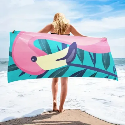 Evil Eye Graphic Printed Beach Towel for Women