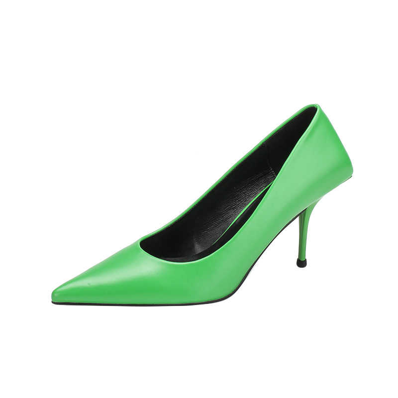Wholesale Women Fashion Casual Solid Color Pointed Toe Thin