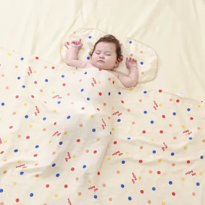 Baby Bamboo Fiber Cotton Gauze Bath Towel Newborn Blanket 120x120cm