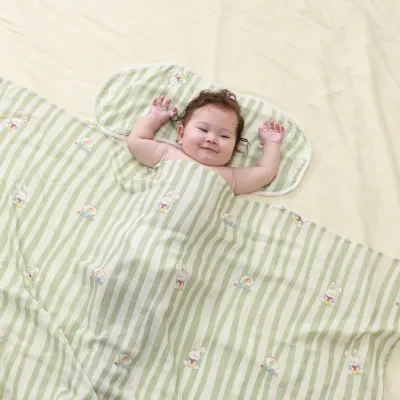 Baby Bamboo Fiber Cotton Gauze Bath Towel Newborn Blanket 120x120cm