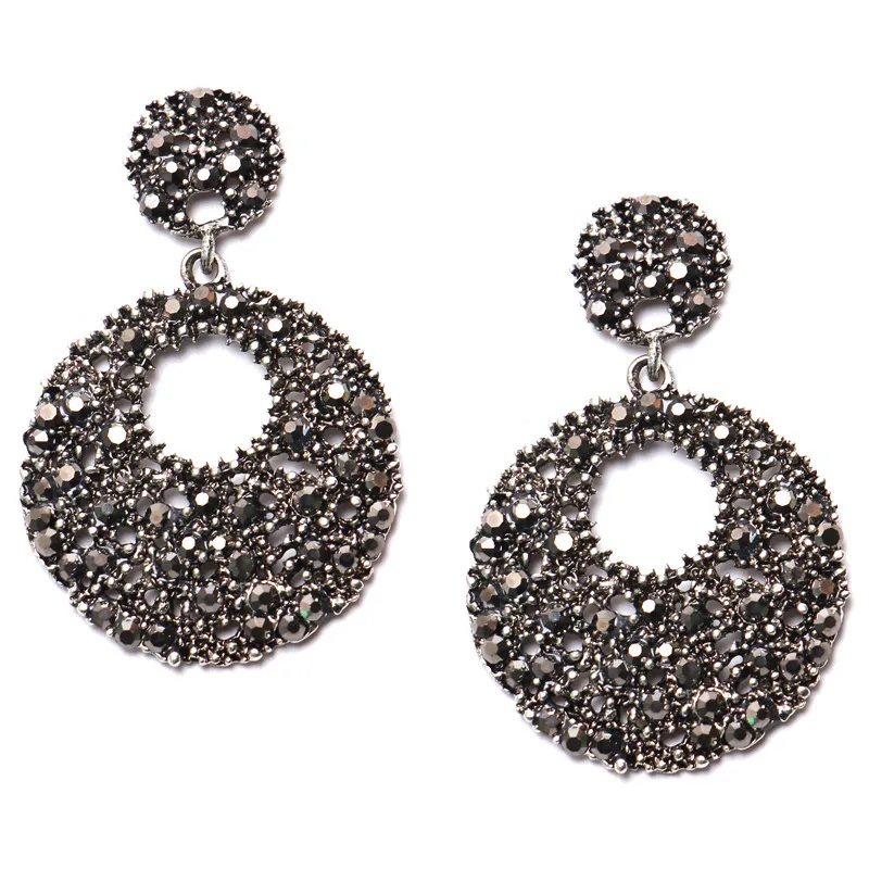 Women's Geometric Alloy Rhinestone Fashion Retro Earrings
