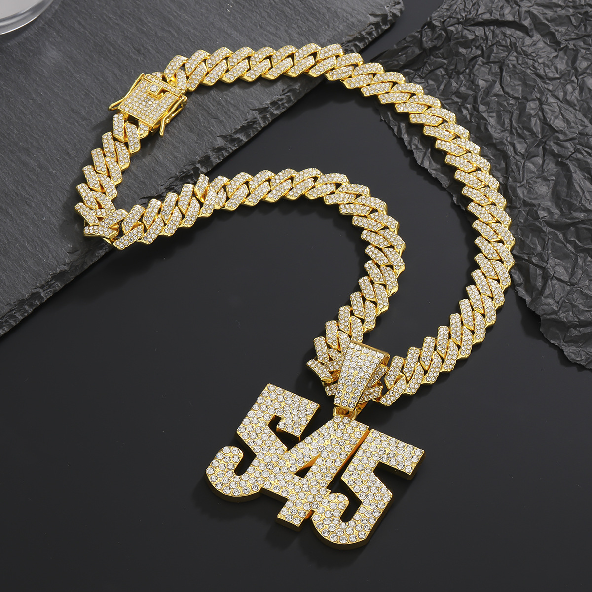 新作 Hip Personalized Wholesale Hop Necklace Pendant 545 Digital その他