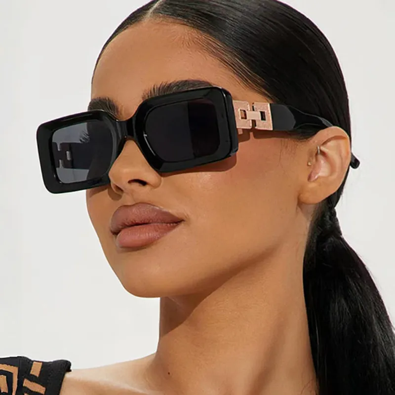 Women Fashion Simple Square Sunglasses