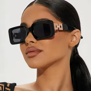 Women Fashion Simple Square Sunglasses