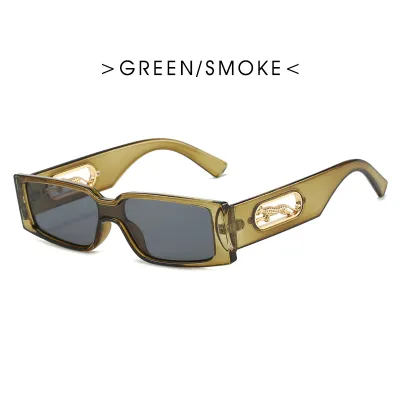 Women Fashion Retro Square Leopard Sunglasses