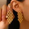 18K Real Gold Woven 2820