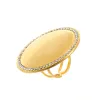 18K Real Gold Ring 10612