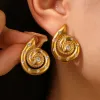 18K Gold Snail