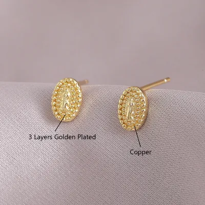 Women Fashion Retro Geometric Rhinestone Drop Earrings
