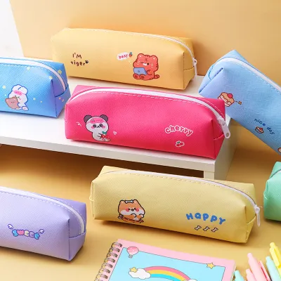 Fashion Cute Cartoon Animal Big Capacity Pencil Bag Stationery