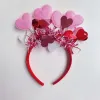 Pink Valentine'S Day Hair Hoops