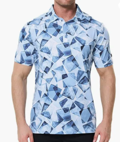 Men's Holiday Flamingo Floral Print Plus Size Short Sleeve Lapel Shirt