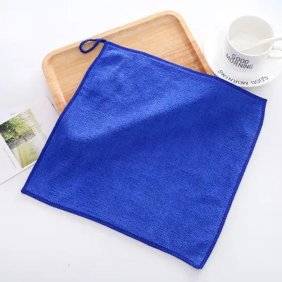 30*30cm Microfiber Golf Carabiner Towel Custom